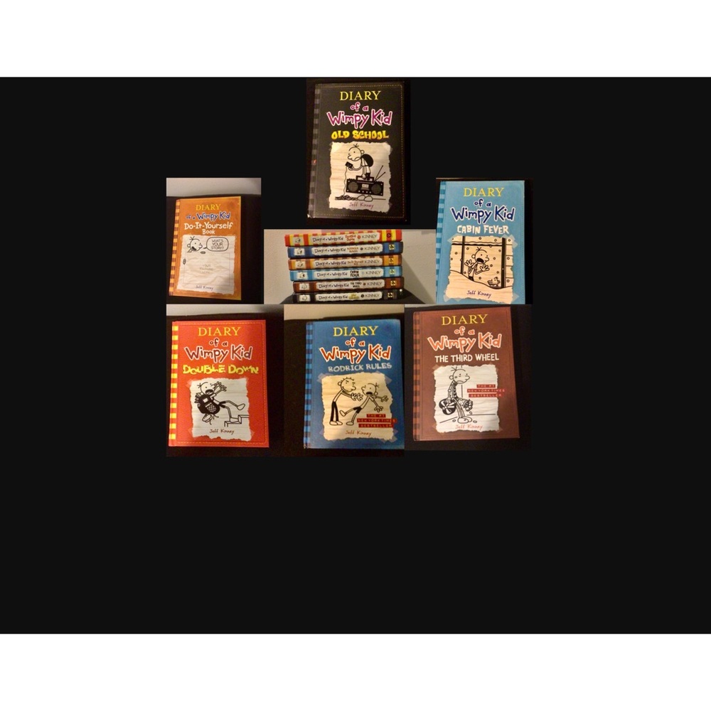 Diary of a wimpy kid books